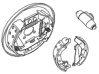 Задний тормозной механизм для Chery Amulet Ходовая часть