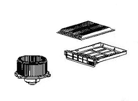 Элементы отопителя для BYD F3 Печка, кондиционер, Airbag