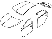 Детали кузова для ZAZ Forza Кузов