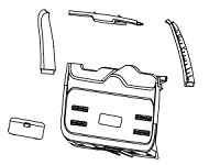 Оббивка крышки багажника для Great Wall Hover Интерьер, экстерьер и электрооборудование