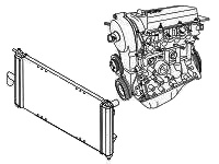 Двигатель SQR472 (1.1 DOHC) для Chery QQ 