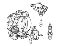 Зажигание, датчики - автомат для Chery Tiggo Двигатель 4G64 (2.4 Mitsubishi)