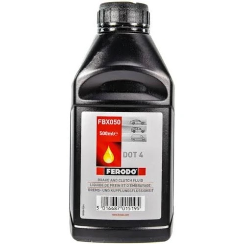 Фото Жидкость тормозная DOT-4 FERODO 0.5л     Жидкость тормозная DOT-4 FERODO 0.5л     — фото, цена